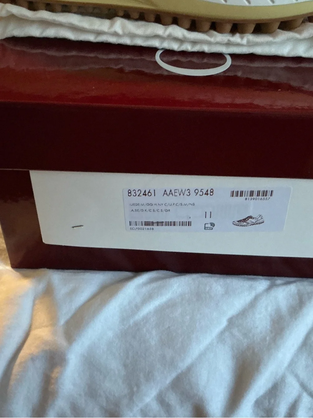 Gucci Beige Monogram Sneakers with Green & Red Web Stripe